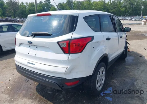 2019 Ford Escape S z USA, uszkodzony, nr VIN 1FMCU0F78KUA50738